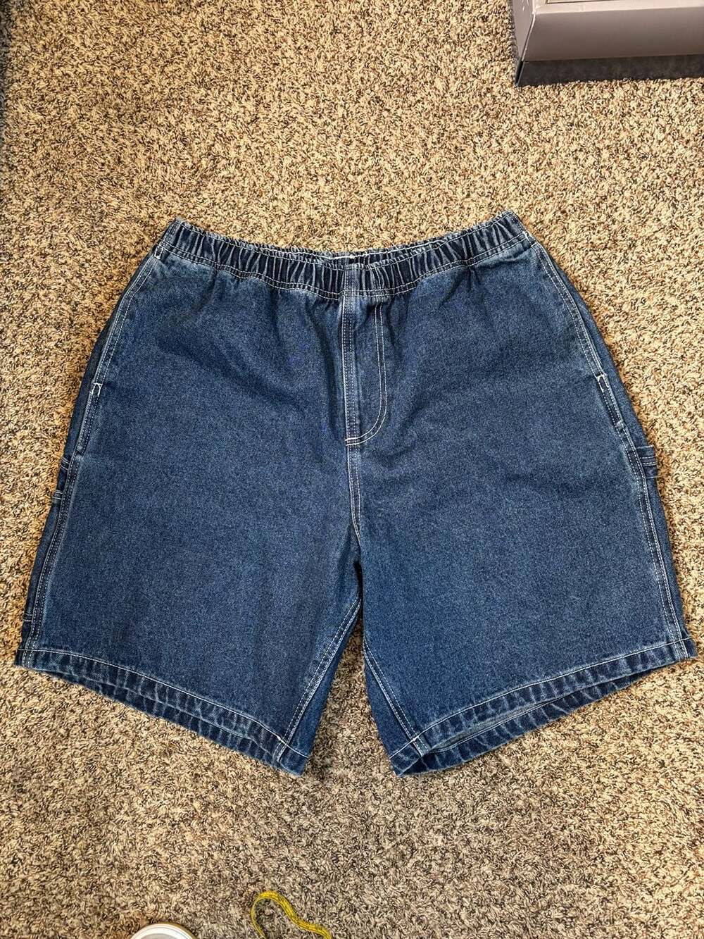 Obey Denim Carpenter Shorts Size L